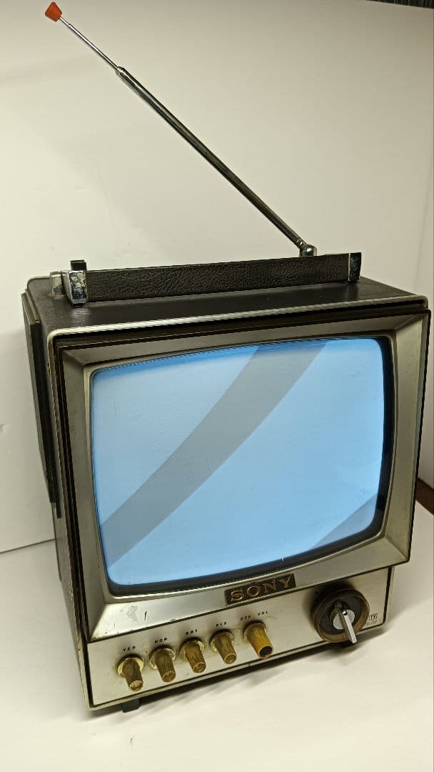 SONY トランジスター テレビ　9-304　レトロ 昭和
