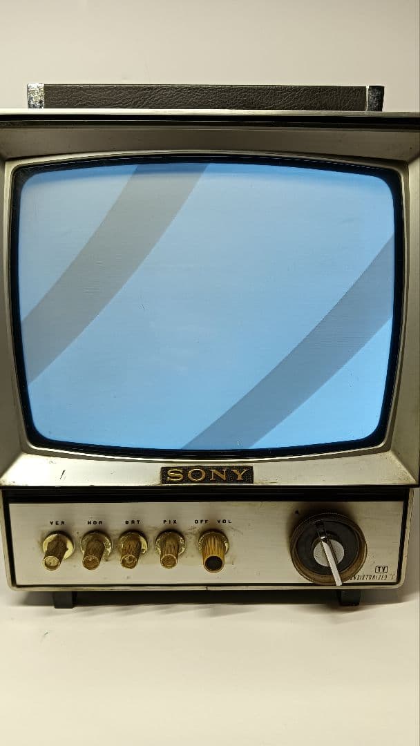 SONY トランジスター テレビ　9-304　レトロ 昭和