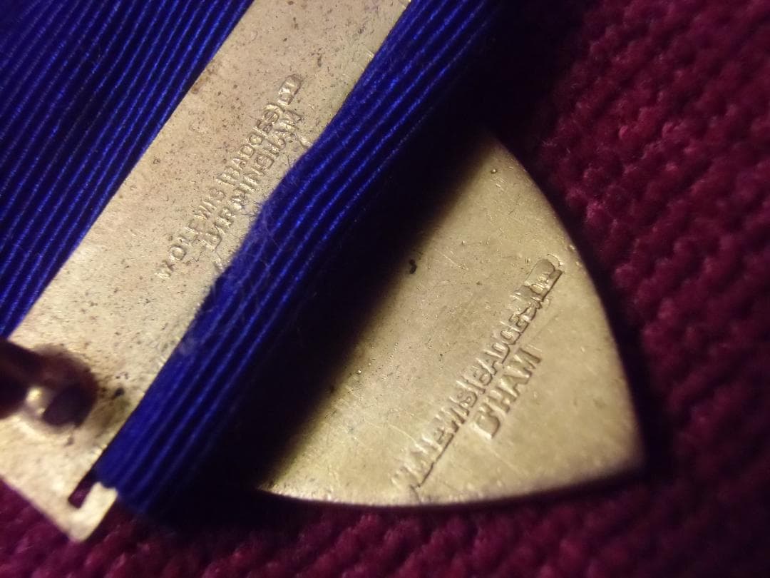 GB英軍/イギリス軍＊フリーメーソン？謎のメダル（実物）