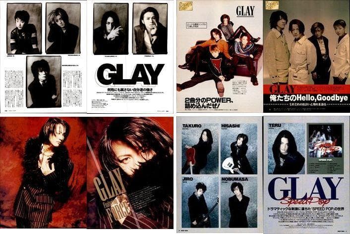 GLAY 雑誌 切り抜き 520P デビュー～TERU HISASHI JIRO