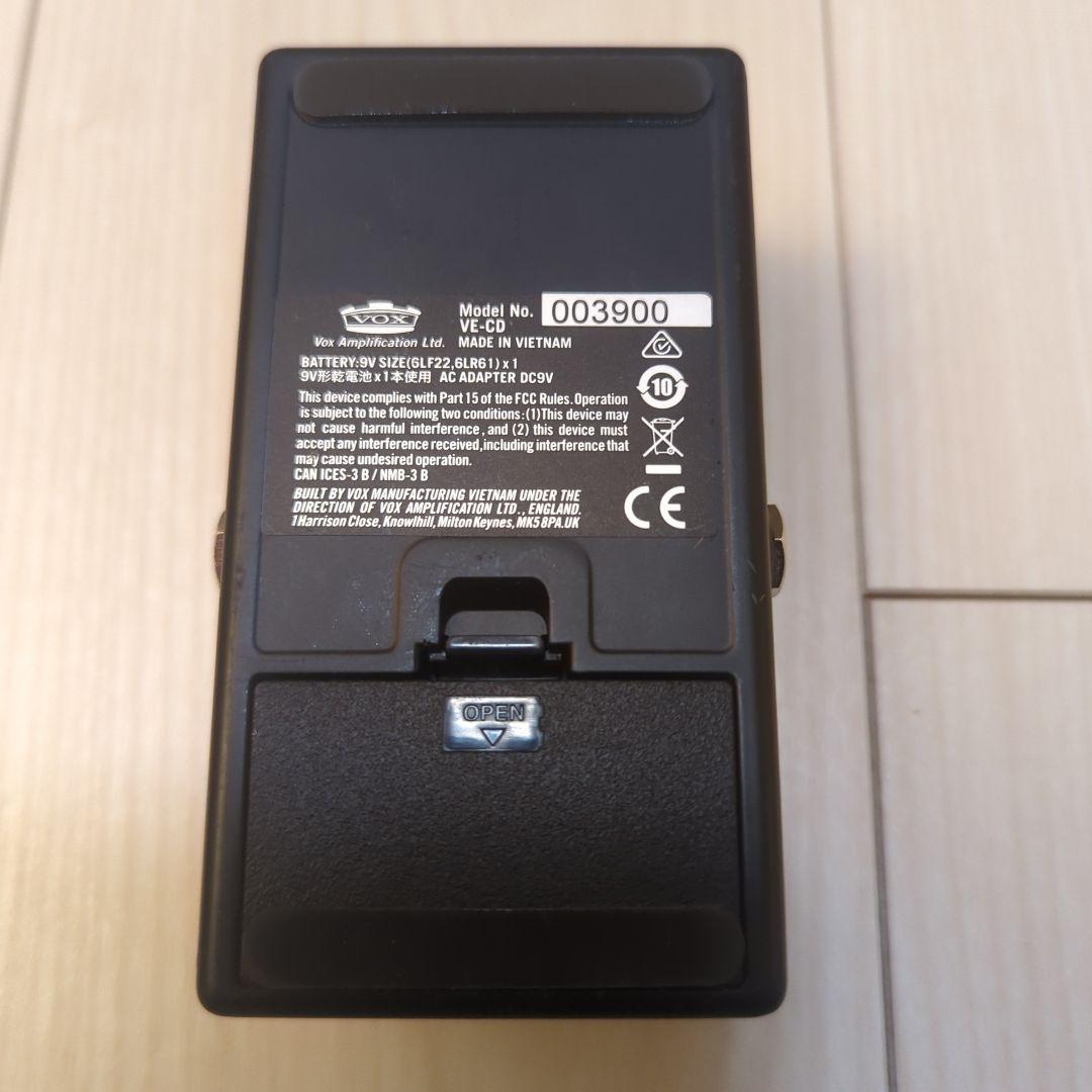 【動作確認済】VOX COPPERHEAD DRIVE ギターエフェクター