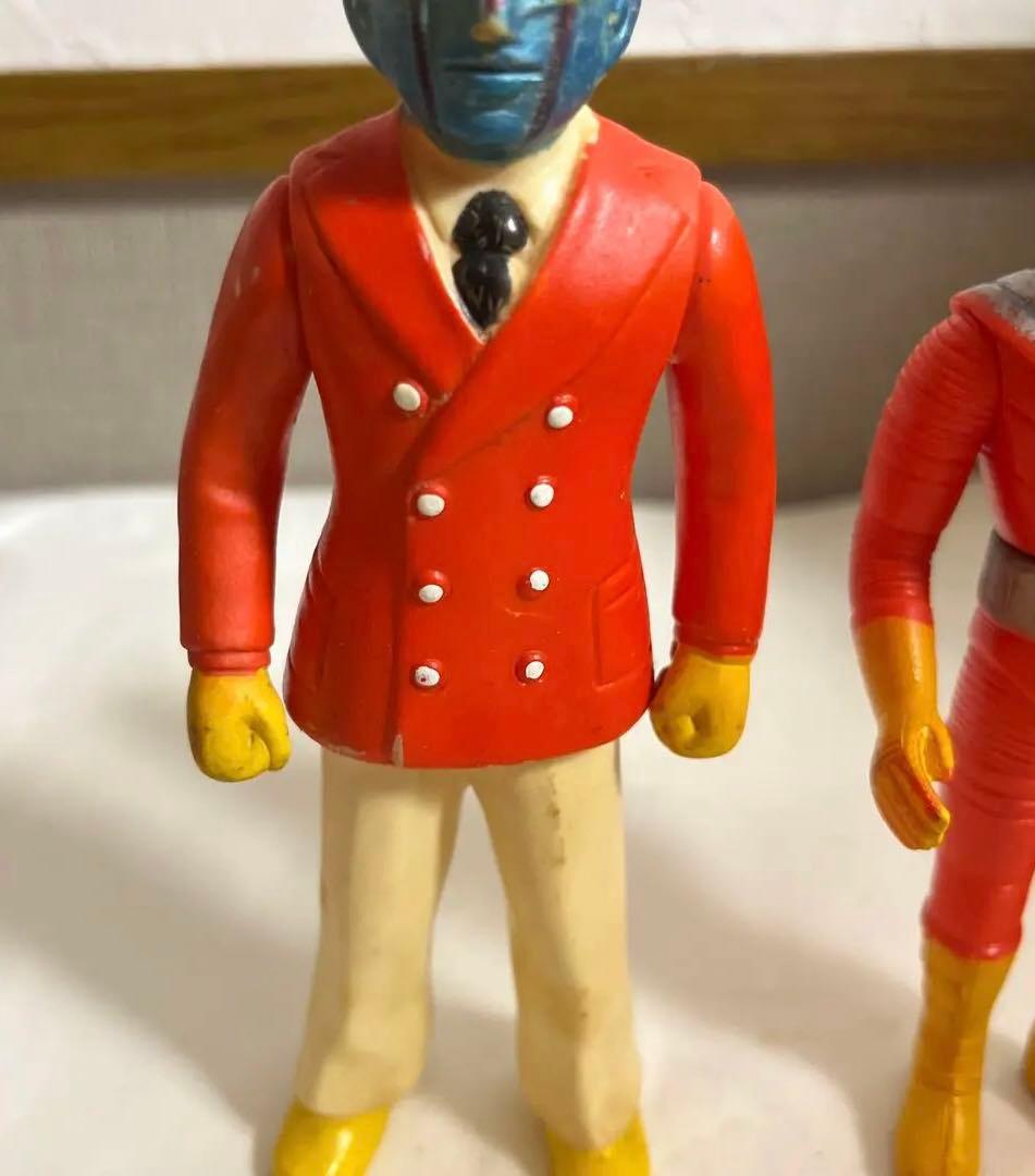 ⚠️レア　当時物　ロボット刑事K ミドルサイズ　ソフビ　旧バンダイ　ポピー