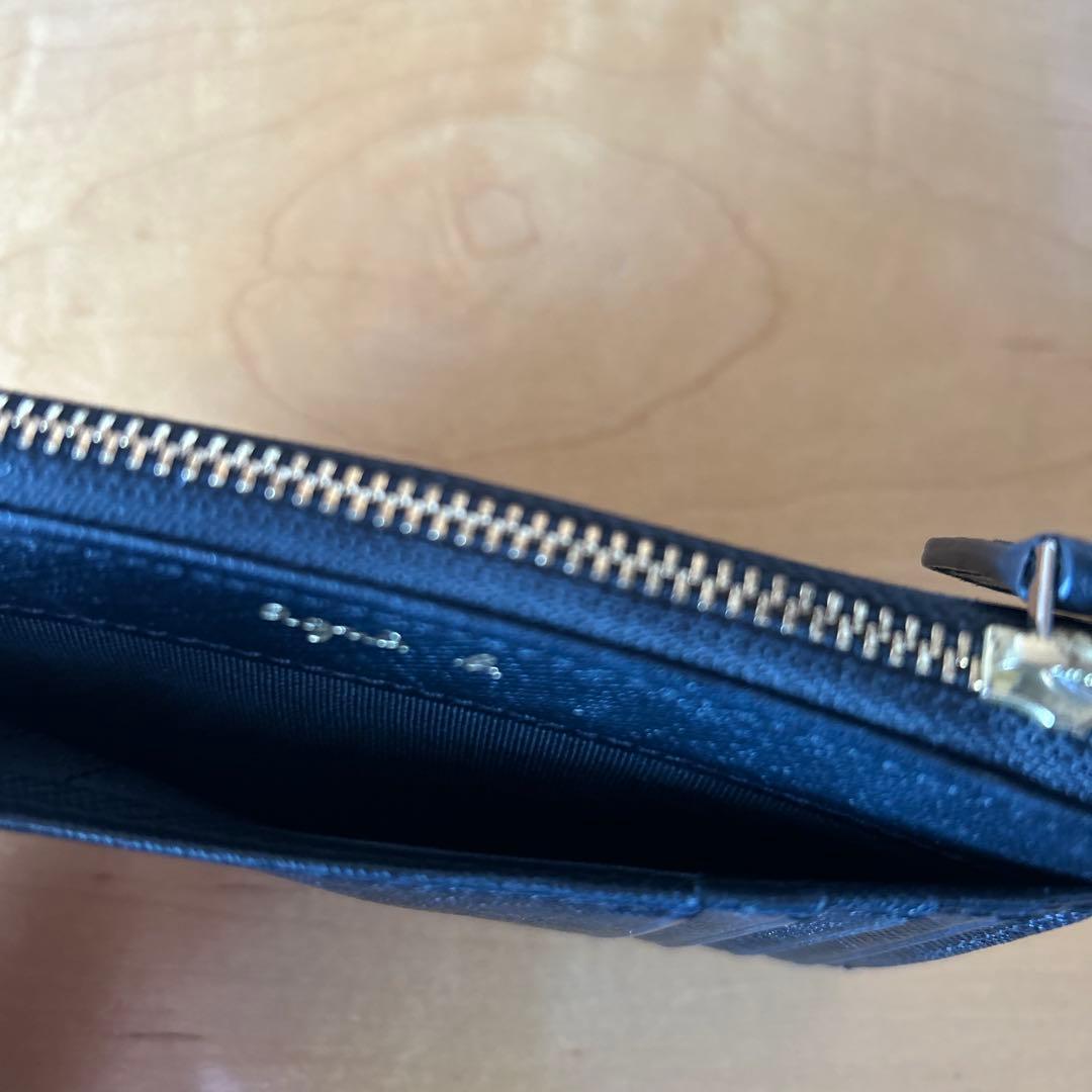 フラグメントケース MW09M-04 本革 レディース ブラック