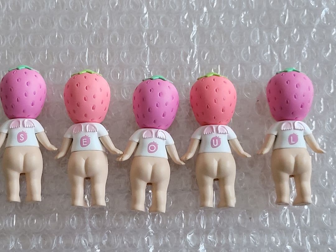 韓国限定　ソニーエンジェル　いちご strawberry 5個セット　フィギュア