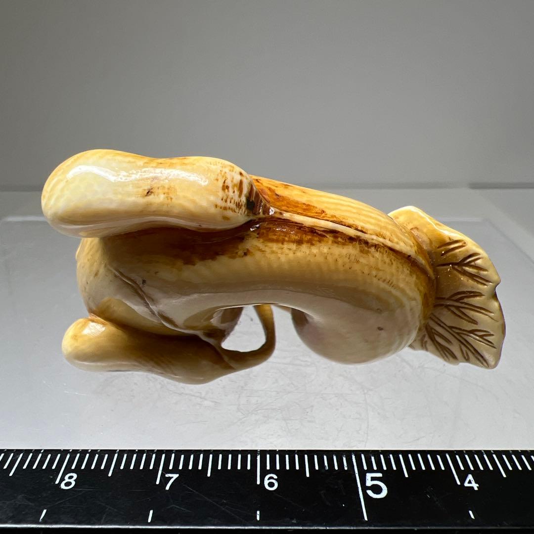 寛在銘　極上ヘチマ根付　30g 東Y8-0114☆2F