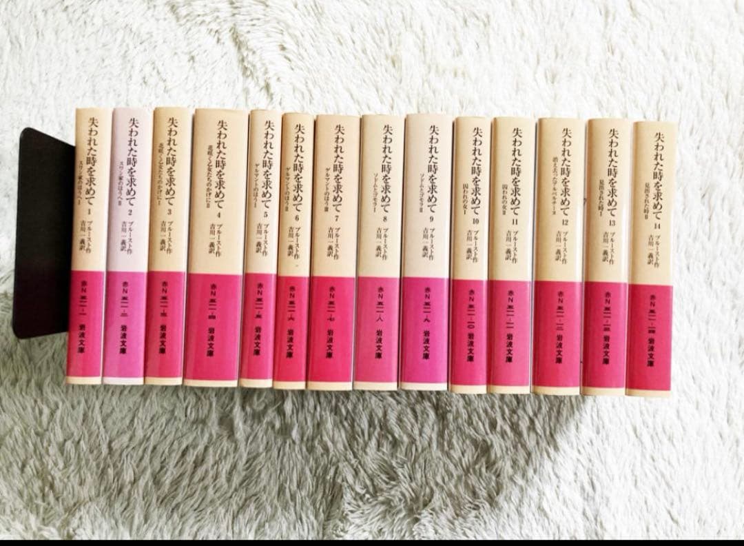 ⚠️一時値下げ⚠️失われた時を求めて　マルセル・プルースト　岩波文庫　全巻