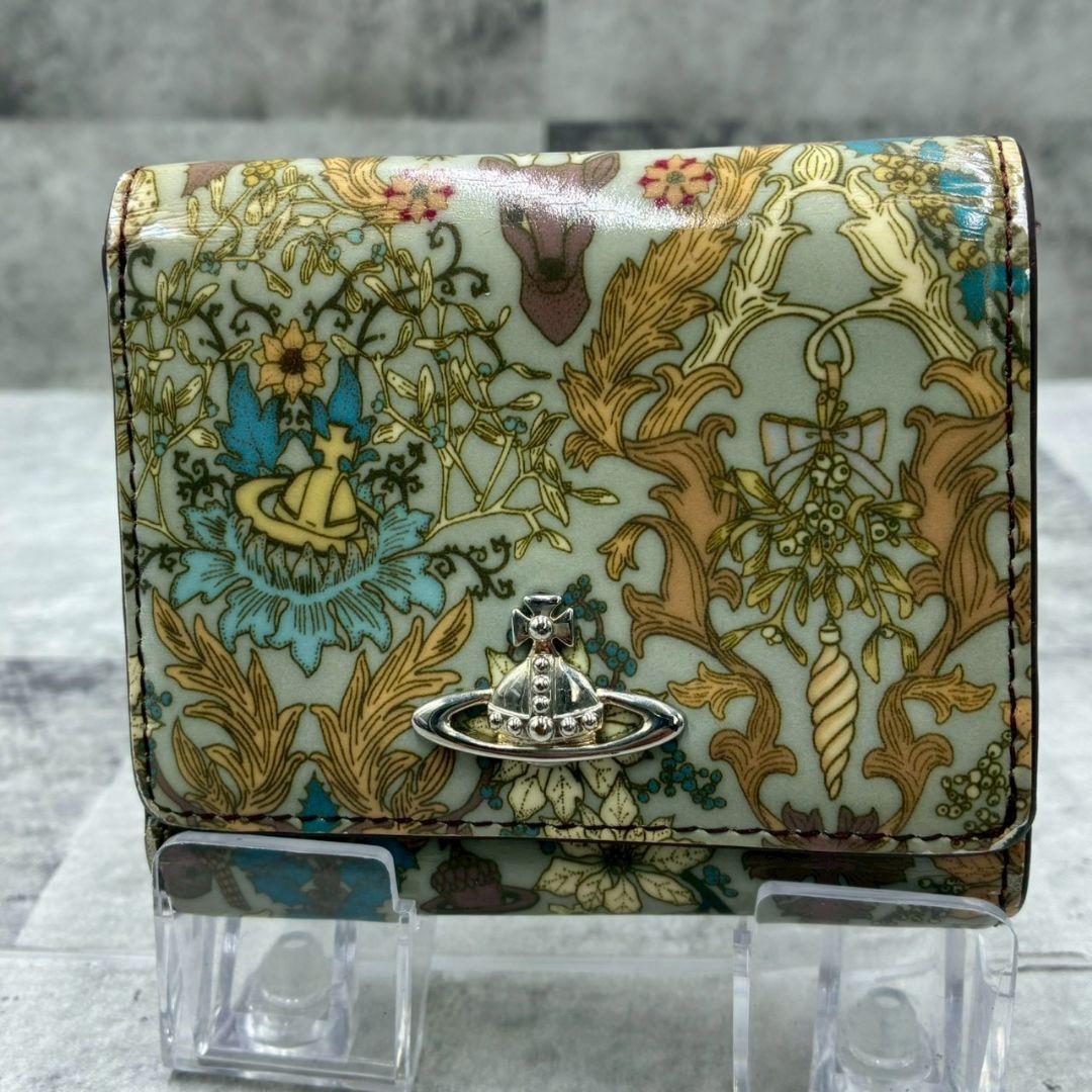 希少✨ ヴィヴィアン ウエストウッド ディアスポラ 折り財布 総柄 プリント