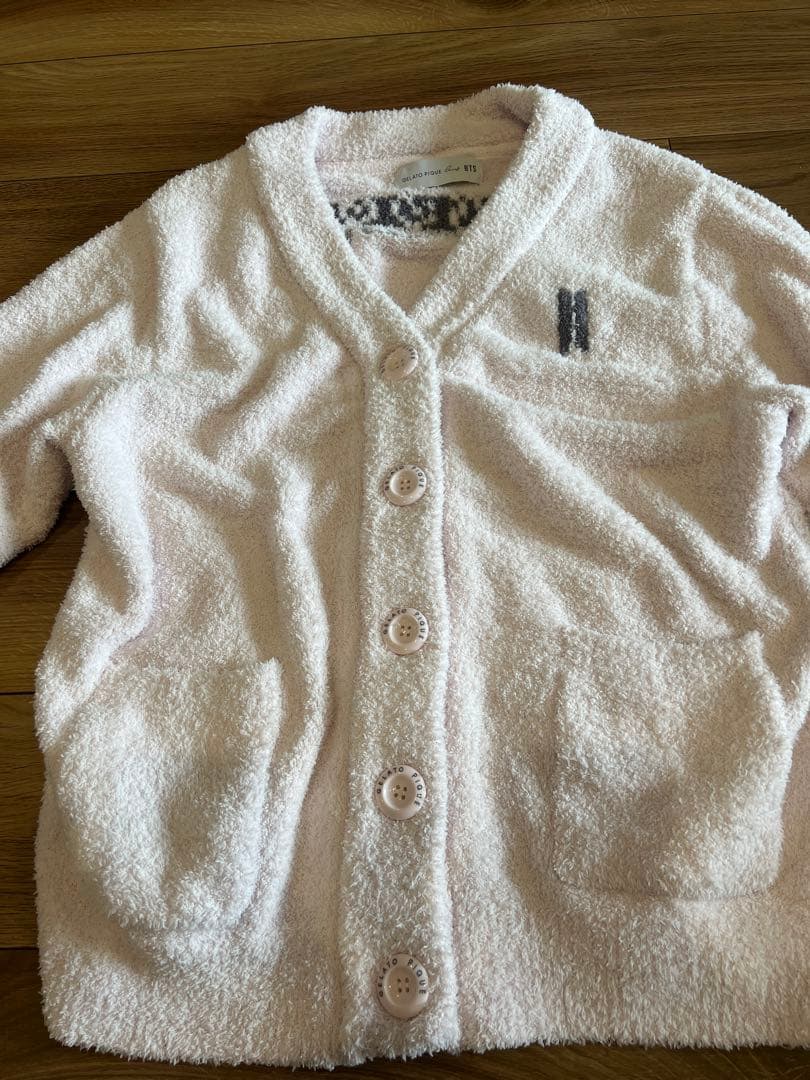 いちごさま専用【新品未使用】ジェラートピケ BTS カーディガン ピンク