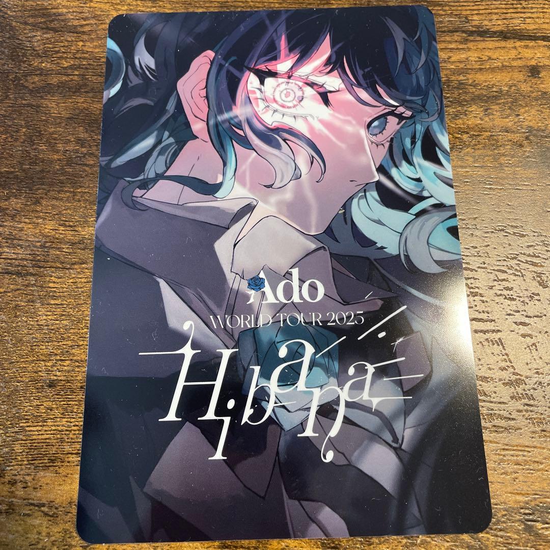 Ado 「Hibana」　VIP入場特典 ブローチ　世界旅行タグセット