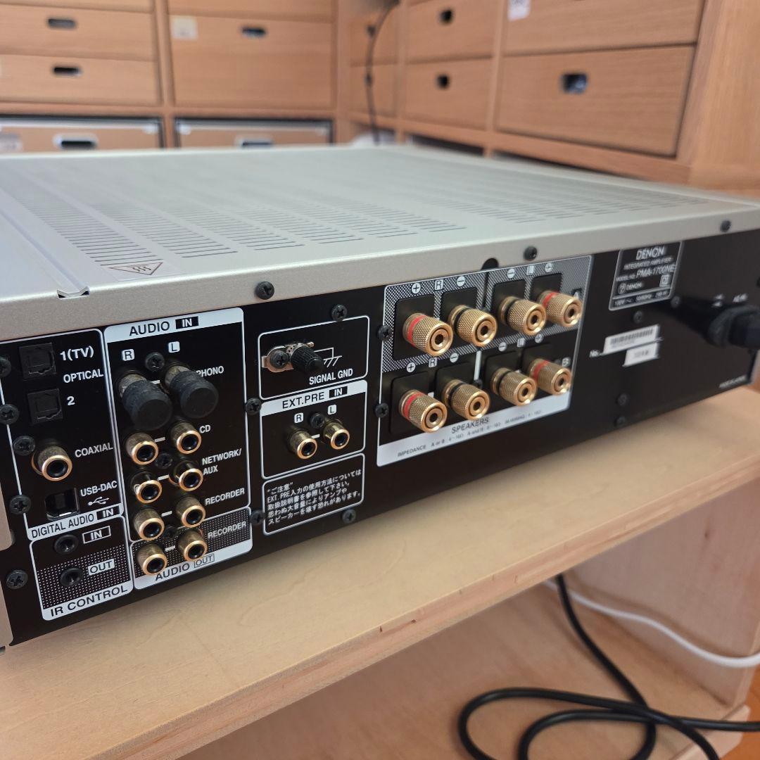 【極美品】DENON PMA-1700NE プリメインアンプ