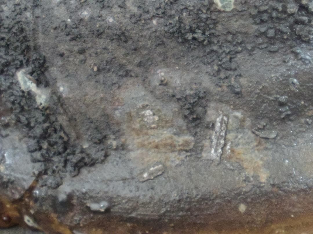 入手困難★ジェフ・シャピロ【師：伊勢崎淳】焼き締め扁壺★共箱★ニューヨーク