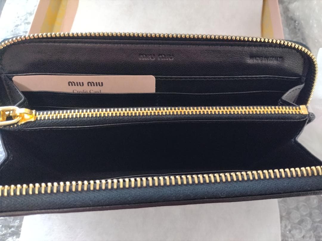 【むぅまっくす♡】【希少】【新品・未使用品】ミュウミュウ 長財布