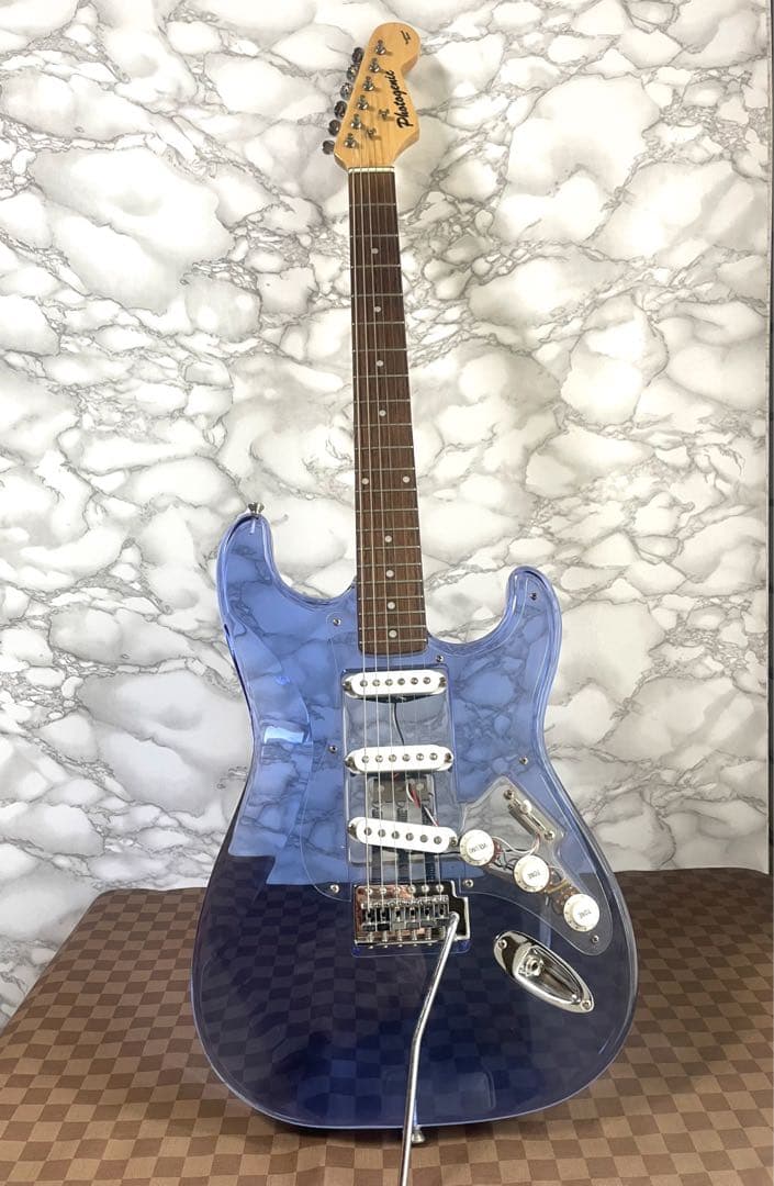 Photo Genic st ブルースケルトン　アクリルエレキギター 希少品