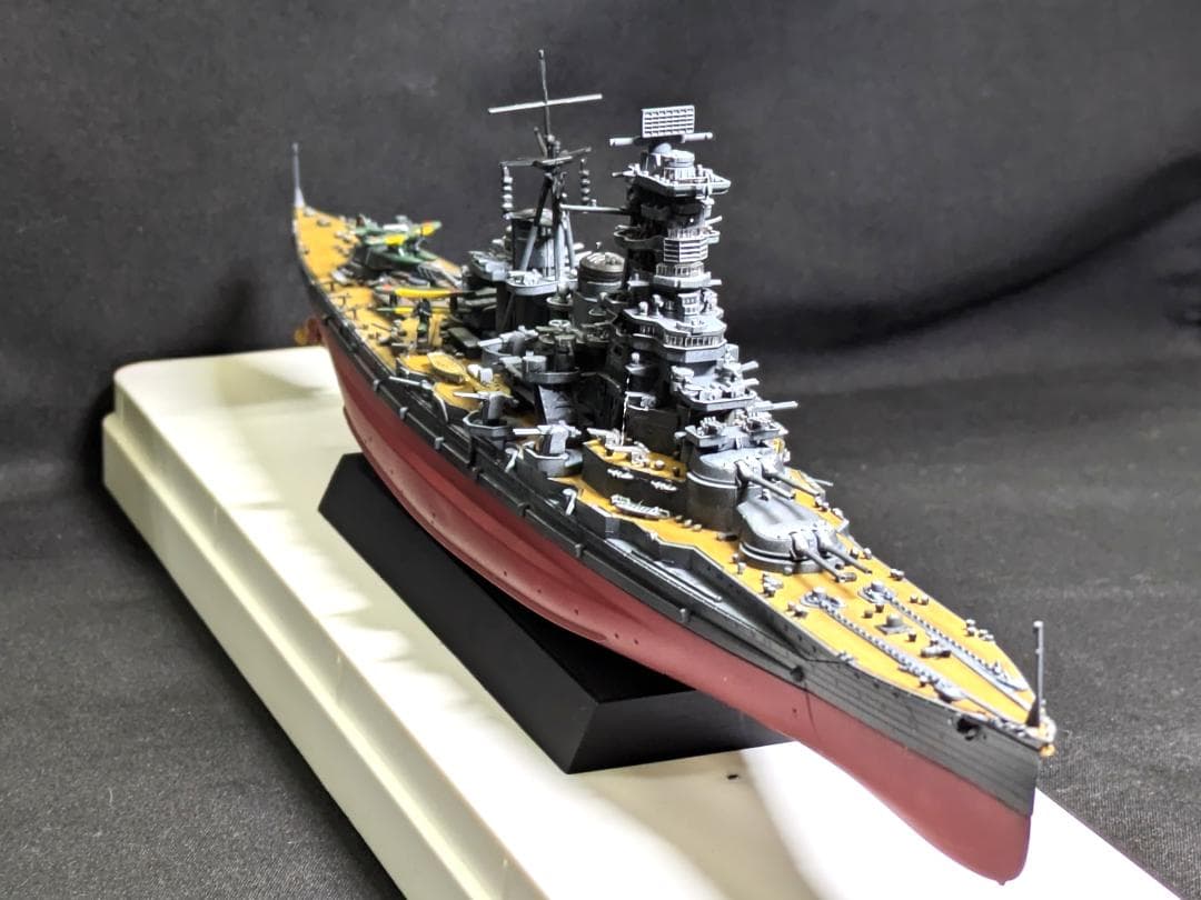 フジミ製・艦NEXT1/700 　高速戦艦「榛名」　塗装済み完成品