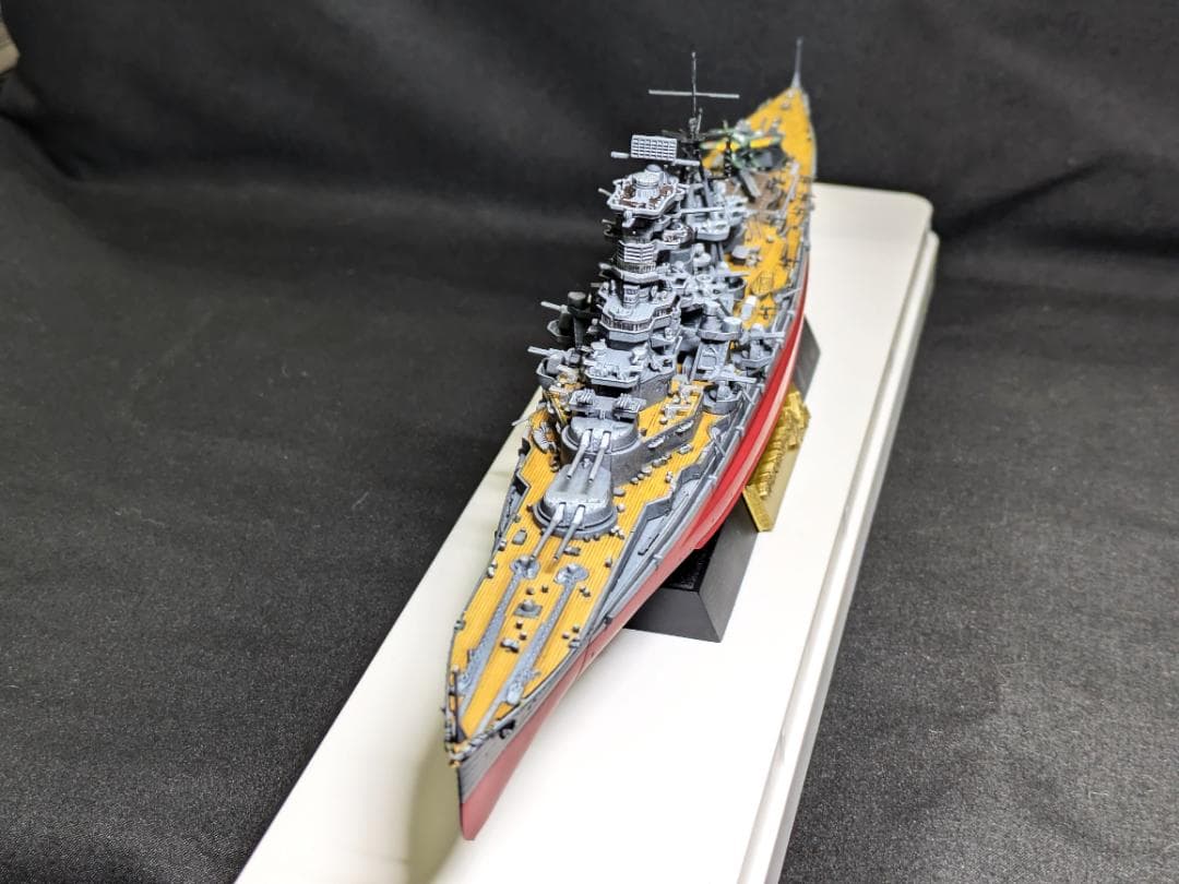 フジミ製・艦NEXT1/700 　高速戦艦「榛名」　塗装済み完成品