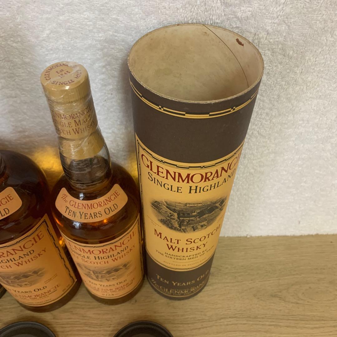 古酒　グレンモーレンジ10年 シングルモルトウイスキー 2本セット