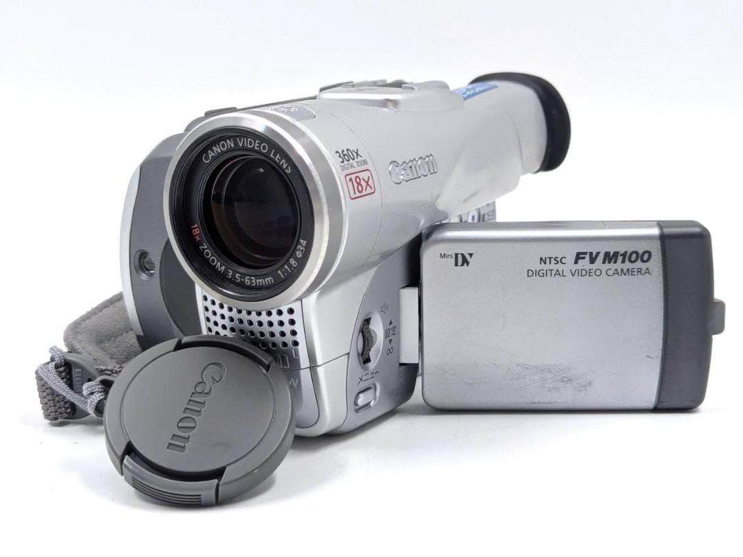 miniDVのダビングに！ Canon ビデオカメラ DM-FV M100