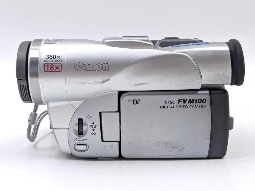 miniDVのダビングに！ Canon ビデオカメラ DM-FV M100