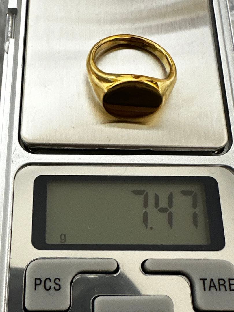 ア*ト様 【遺品整理】アクセサリー ゴールド 家財整理品 750 刻印 リング