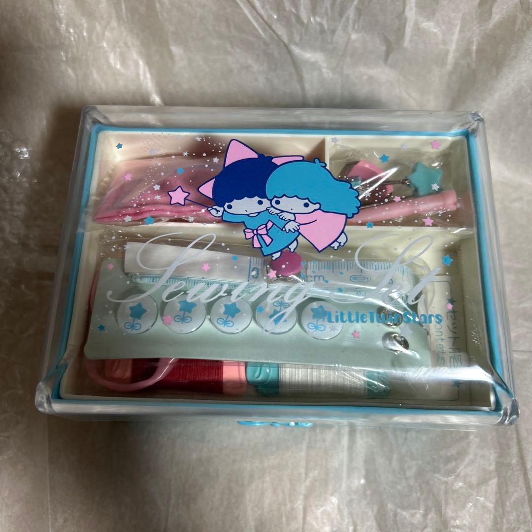 リトルツインスターズ 裁縫箱　キキララ 裁縫セット