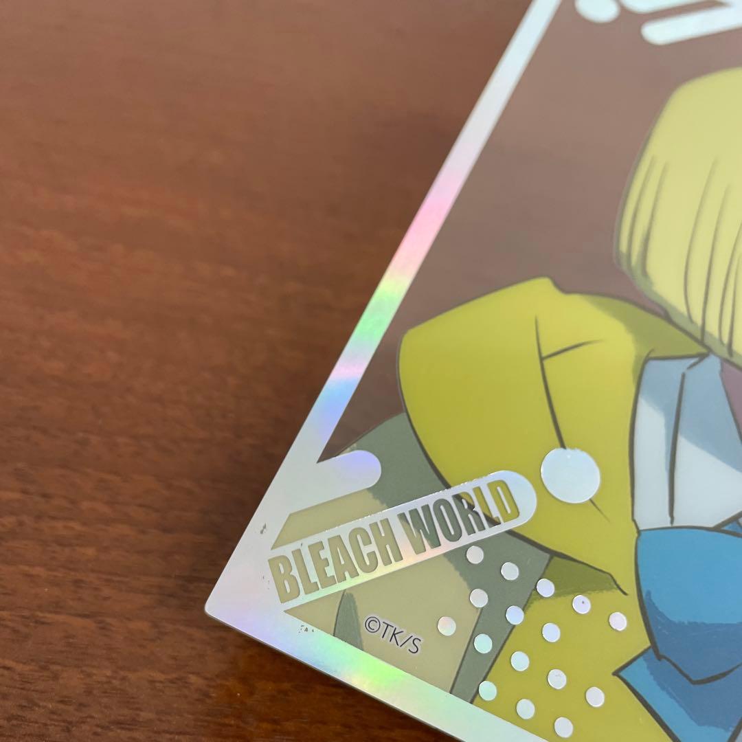❶BLEACH WORLD クリアミニ色紙 護延高校&白砂女子 全16種コンプ