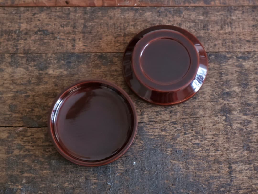 桜蒔絵　香合　漆工芸　茶道具　木製　アンティーク　古道具８