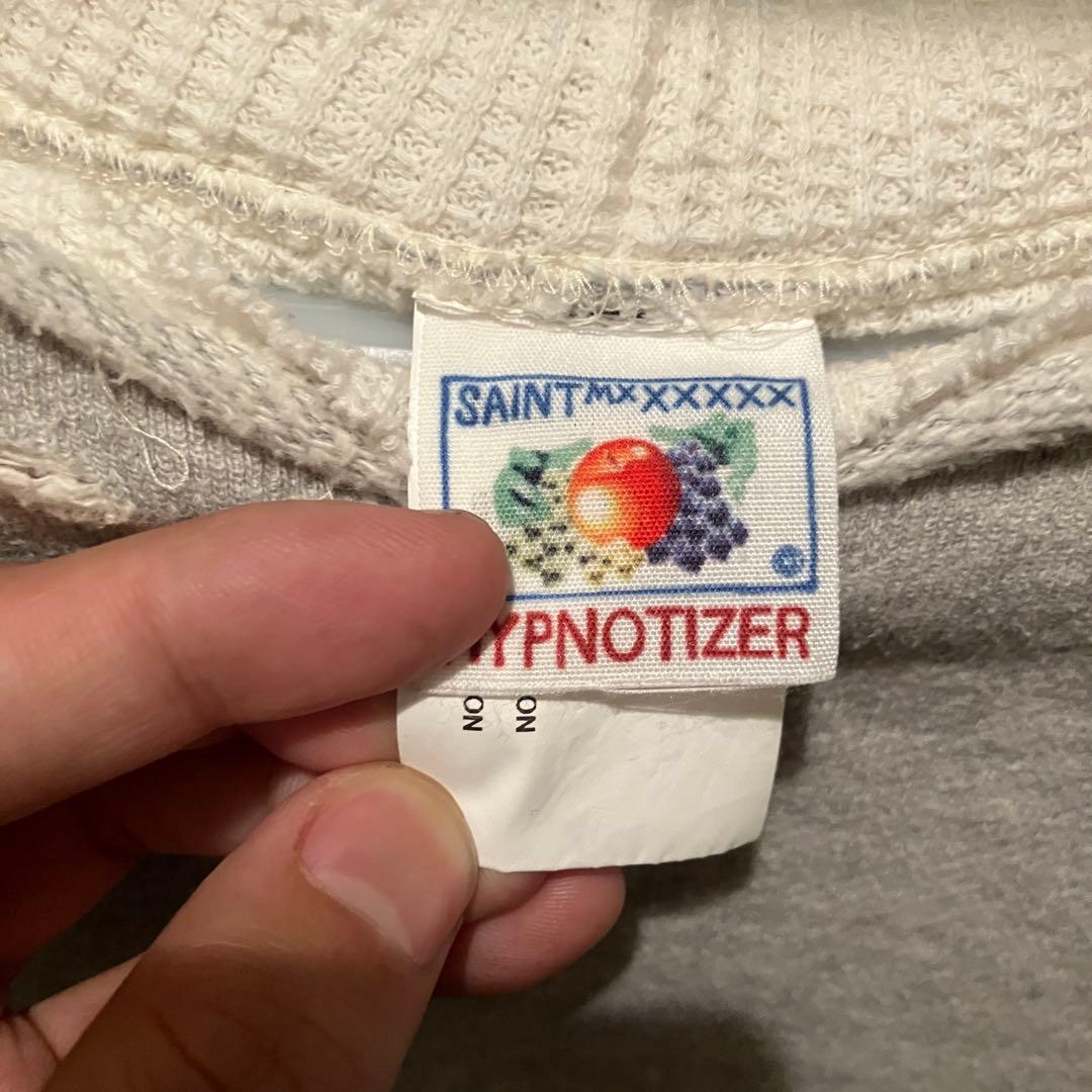 SAINT MICHAEL HOODIE / DOUBLE FACE グレー M