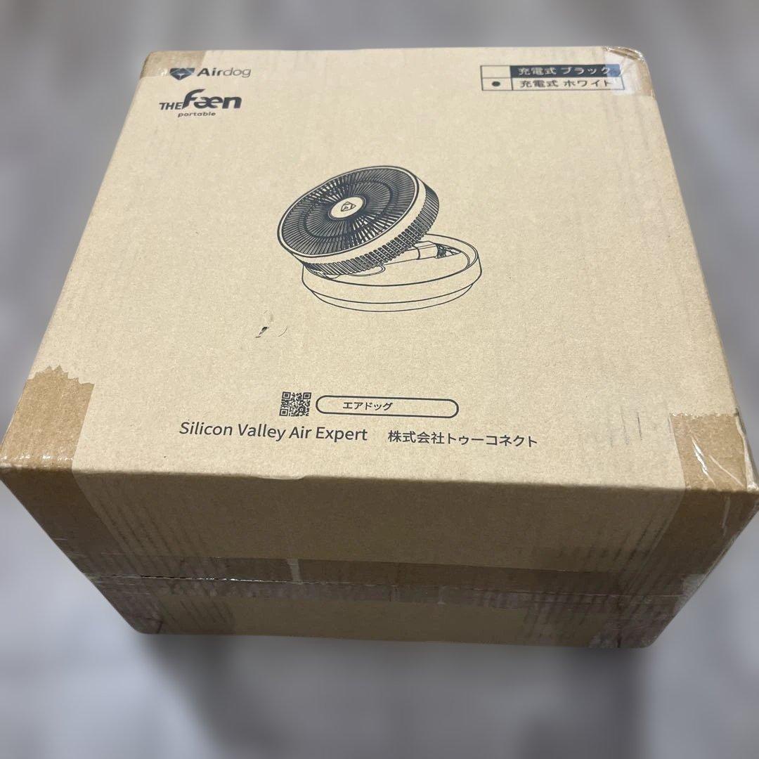 あ*ら様 AirDog The Fan portable Whiteエアードック
