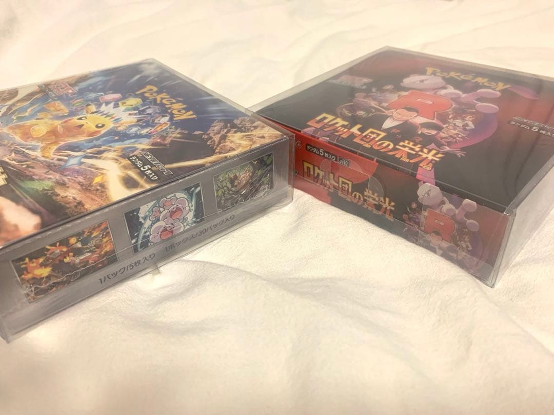 ポケモンカード 4BOXまとめ売り シュリンク付き