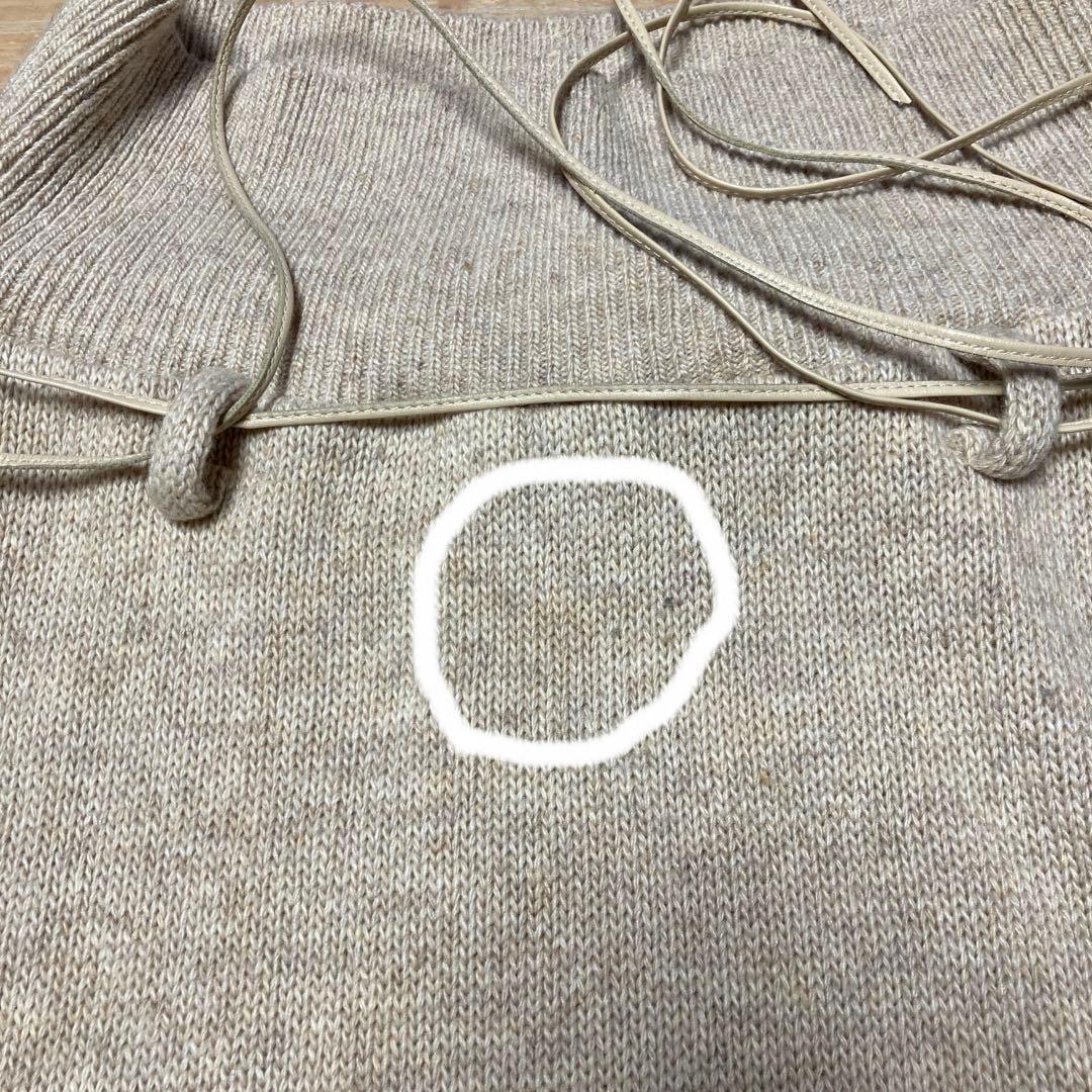 ノゾミイシグロ　 NOZOMI ISHIGURO フリルスカート ニット