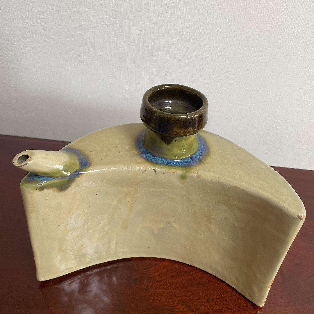 金城次郎　抱瓶　大型サイズ　壺屋焼