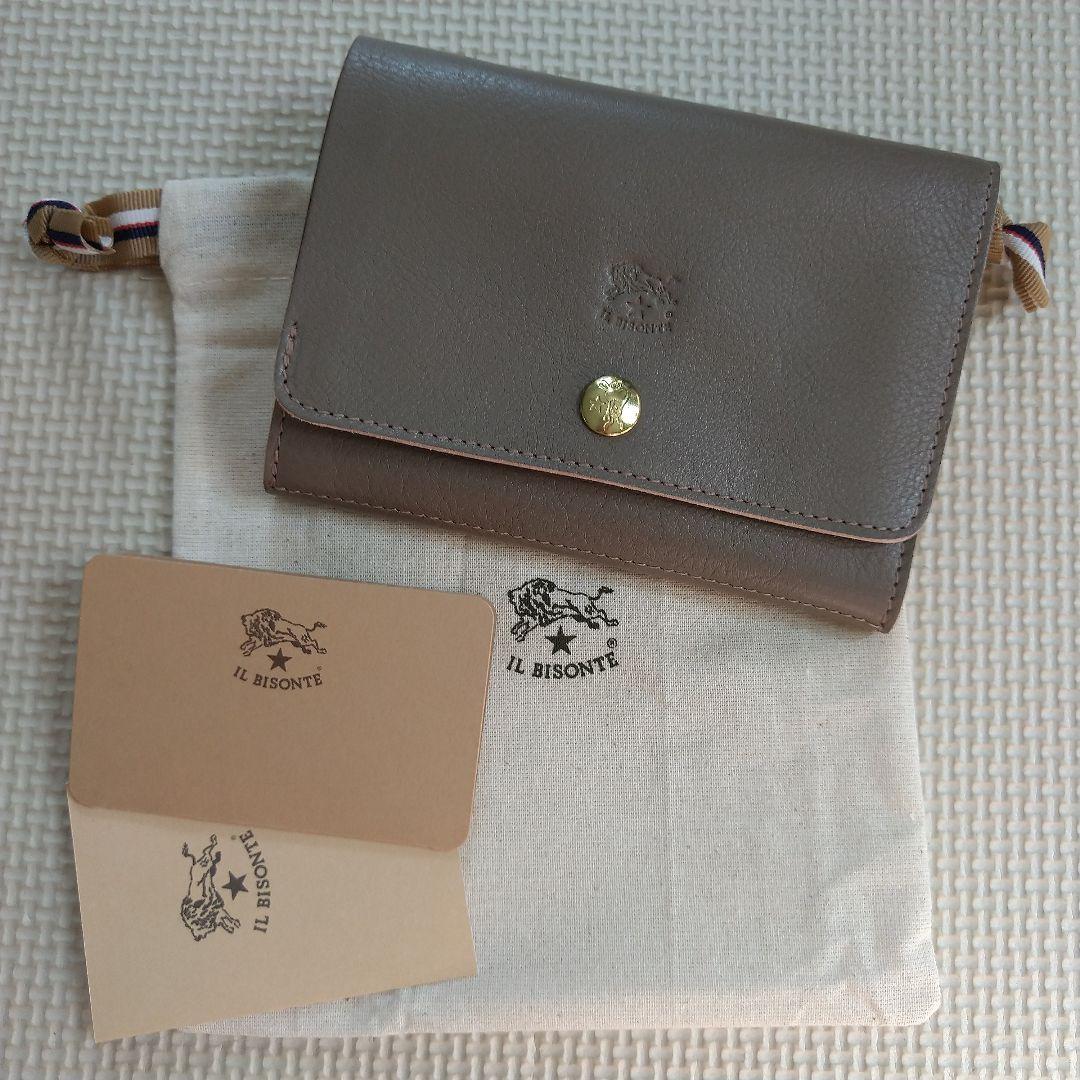 イルビゾンテ 2つ折り財布 トルトラ グレー