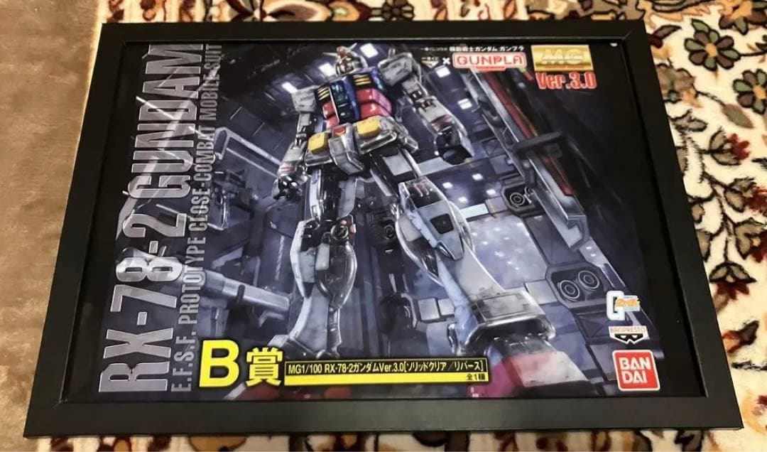 【激レア】MG1/100 RX-78-2ガンダム　アートパネル　額装品