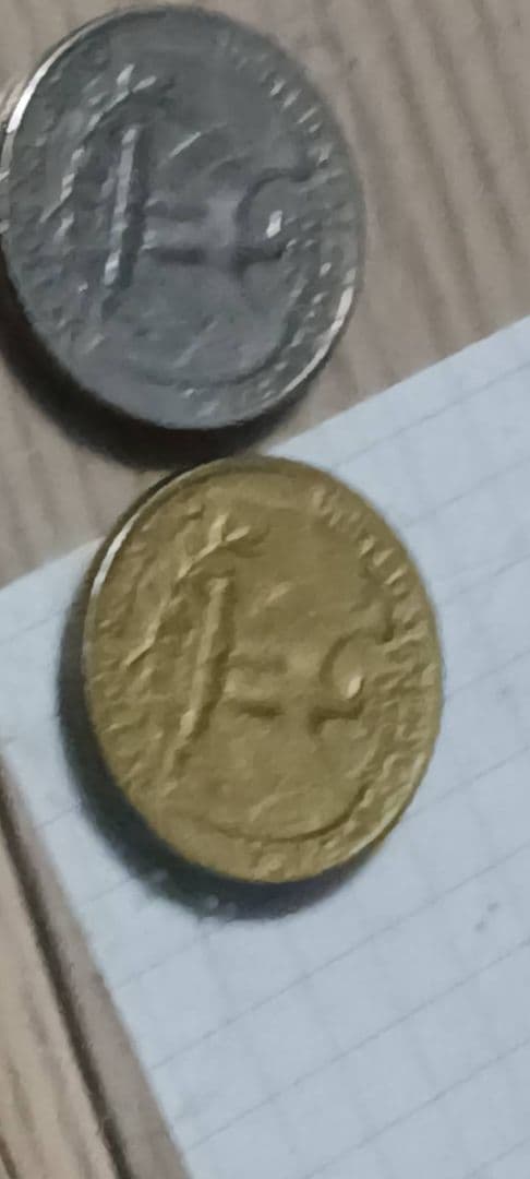 1966年 ワシントン・クォーターダラー銀貨　エラー