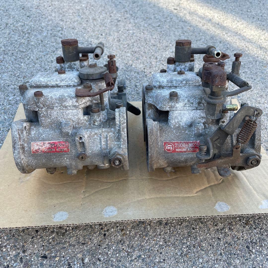 トヨタ純正ソレックス　40パイ　トヨタ2TG用　インマニ