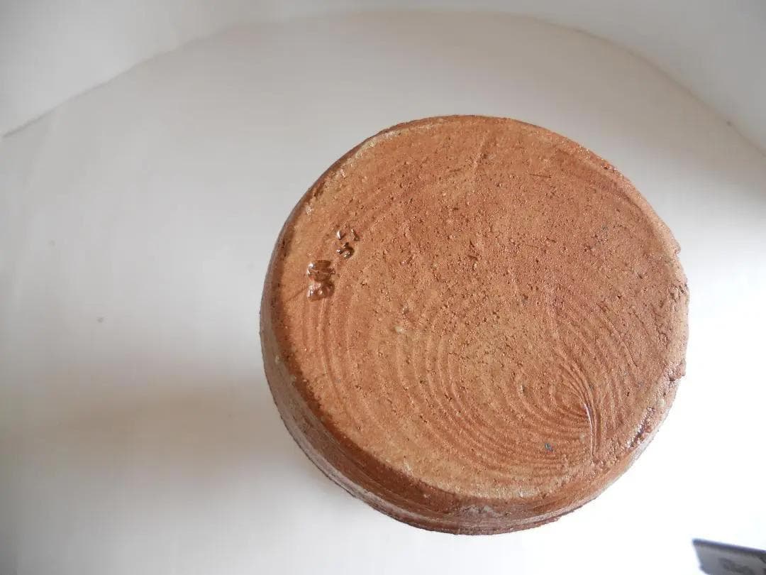 伊賀焼　耳付 壺 伊賀 ヴィンテージ 花瓶 花器 新品 未使用 です。