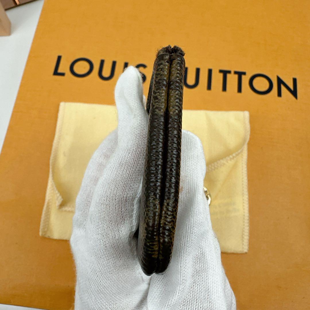 保存袋　ルイヴィトン　モノグラム　ポシェットクレ　キーケース　シリアル