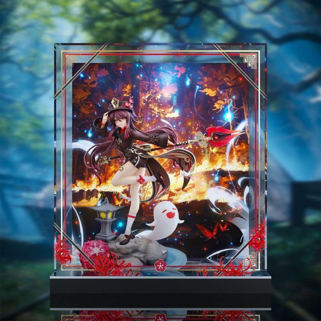 原神 胡桃 雪霁梅香Ver. 1/7 フィギュア 専用 アクリル展示ケース