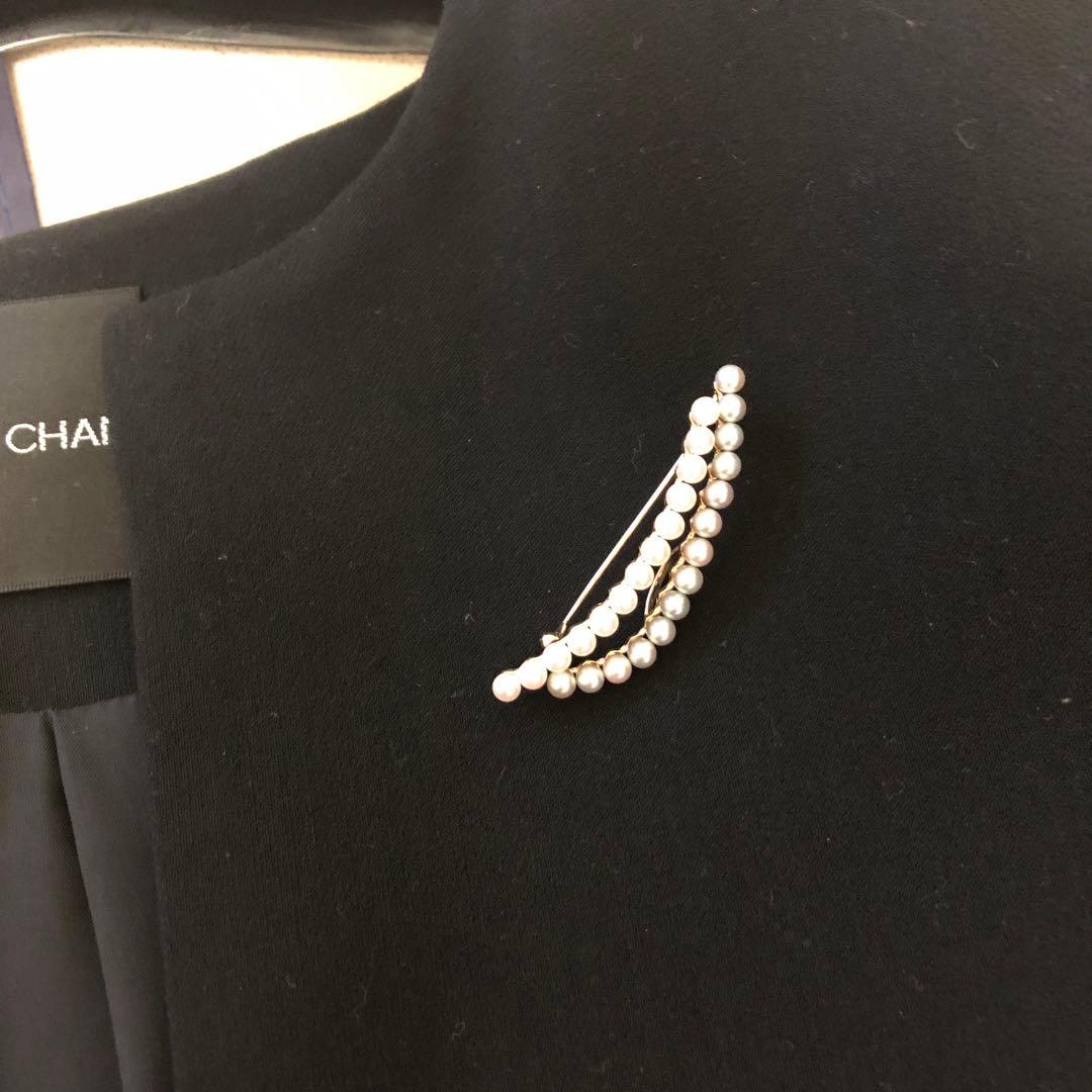 タサキ　ブローチ　パール　Tasaki