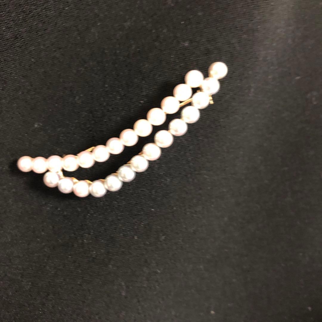 タサキ　ブローチ　パール　Tasaki