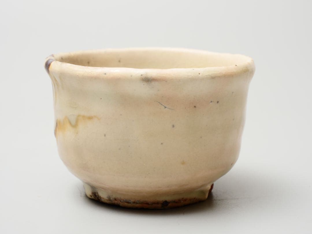 吉良々窯 加藤克也作 粉引 ぐい吞 共箱 酒器