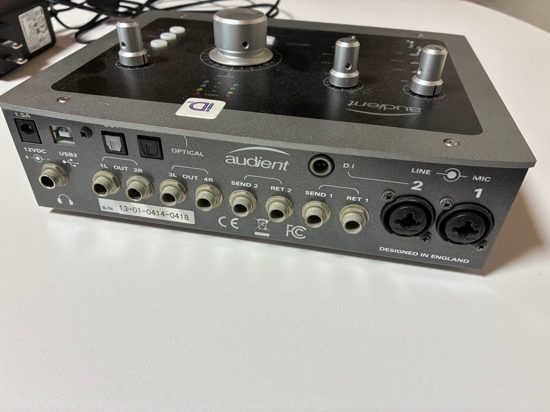 DTM・DAW audient ID22