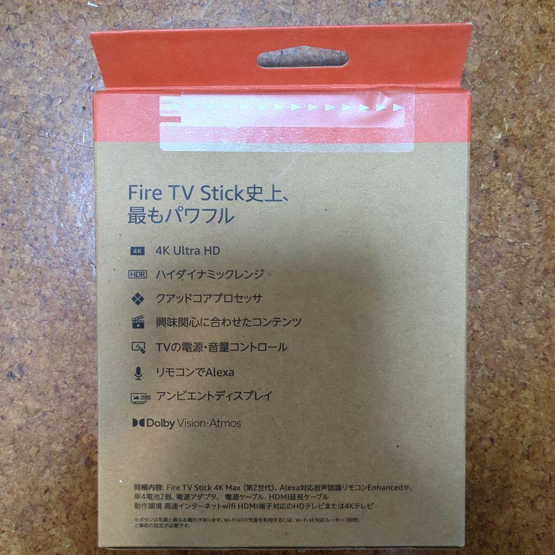 テレビ fire tv stick 4K Max 16GB Wi-Fi 6E