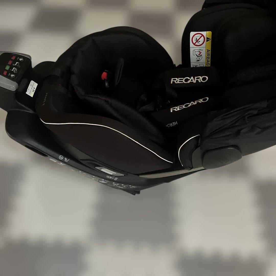 RECARO チャイルドシートZERO.1 ブラック送料込みISOFIX