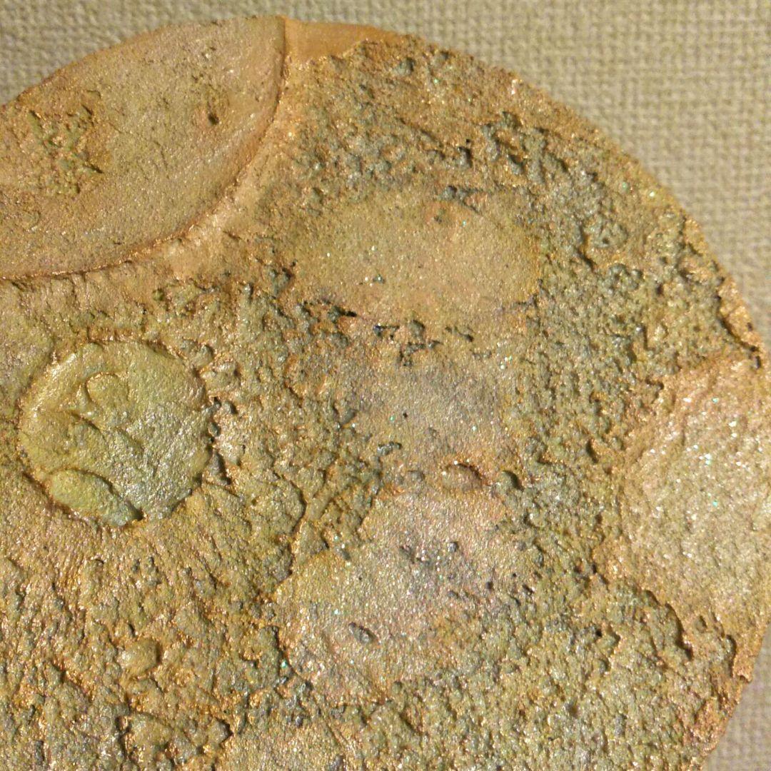 テクスチャーアート『お月さま』