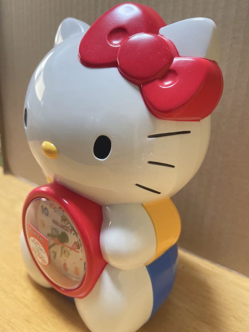 ハローキティ　目覚まし時計　動作確認済み