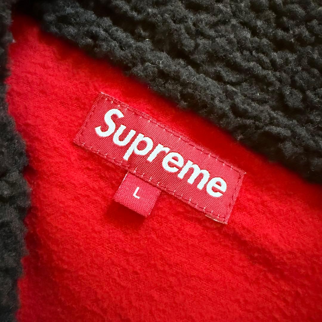 Supreme ボア襟 ブラウンジャケット L Bomber Jacket