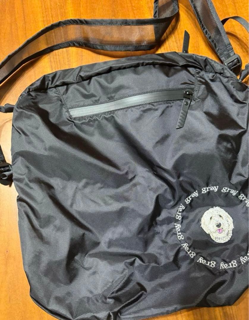 gray ドゥードル ショルダーバッグ