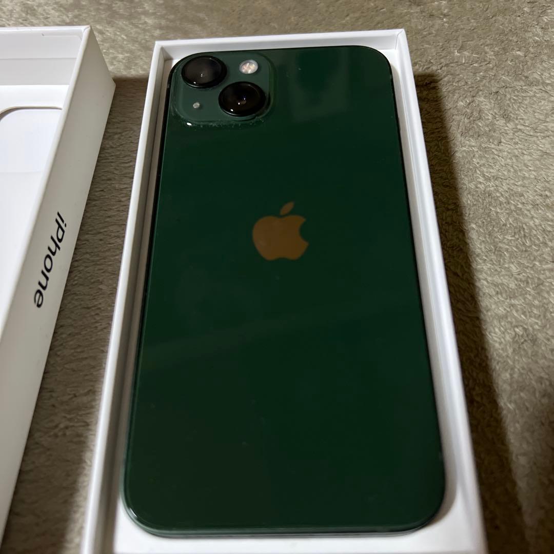 Apple iPhone 13本体 ミッドナイトグリーン