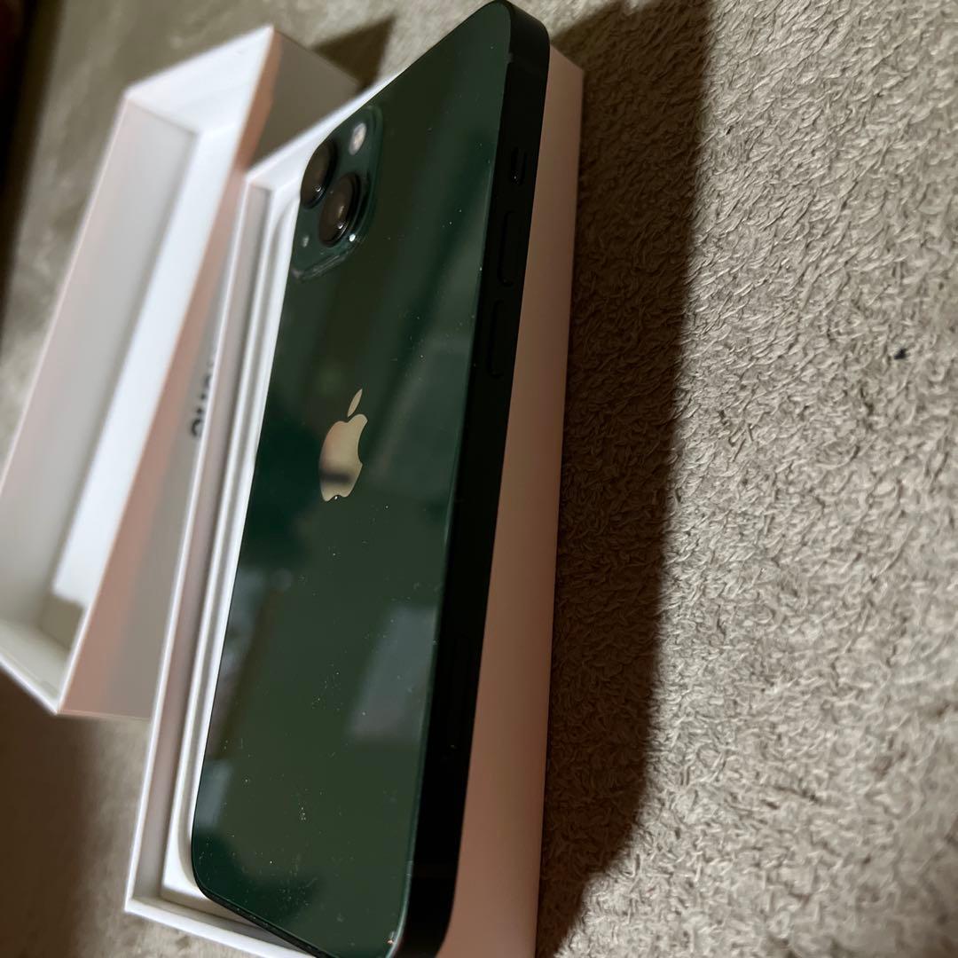 Apple iPhone 13本体 ミッドナイトグリーン